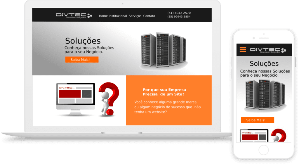 Websites Responsivos e Gerenciáveis